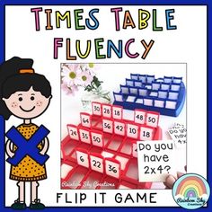 Editable Times Table Fluency Game -... by Rainbow Sky Creations | Teachers Pay Teachers Exit Tickets Template, Times Tables Games, Fluency Games, Become Confident, Math Multiplication, Subtraction Facts, Times Tables, Math Help, Multiplication Facts