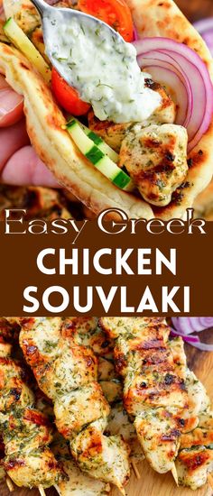 chicken souvlaki is an easy and delicious appetizer