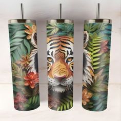 3D Tiger Tumbler Wrap Bundle 3d Tiger, Tumbler Wrap, Creative Fabrica, Linux, Click Here, Shirt Designs, Tumbler, Mac, Bundles