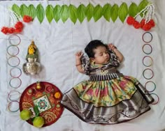 Bonalu Theme Baby Photoshoot, Sravana Sukravaram Decoration, Ugadhi Theme Baby Photoshoot, Dasara Baby Photoshoot Ideas, Mother Baby Photography, Baby Birthday Photoshoot, Monthly Baby Pictures, Monthly Baby Photos, Newborn Baby Photoshoot