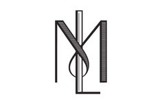 the letter m is made up of lines