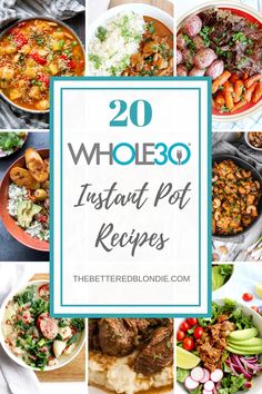 the top 20 whole 30 instant pot recipes