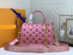 Pink Louis Vuitton, Luxe Handbags, Sac Louis Vuitton, Cute Mini Backpacks, Handbag Collection, Girly Accessories