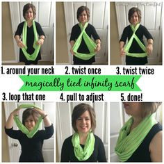 How To Wear Belts, Tie A Scarf, Wear A Scarf, Mode Tips, Scarf Infinity, Ways To Wear A Scarf, How To Wear A Scarf