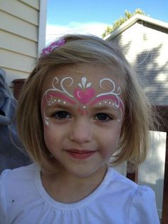 Caritas Face Painting Unicorn, Carnaval Make-up, Princess Face Painting, Fairy Face Paint, Face Painting Tutorials, Princess Face