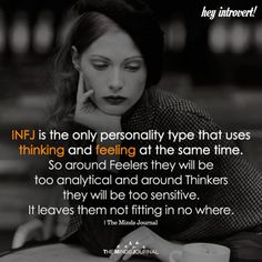 Are you an INFJ? 14 Signs Of A Genuine INFJ Personality Infj Traits, Infj Psychology, Introvert Personality, Intj Infj