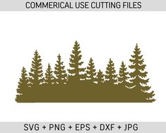 the svg files for commercial use cutting trees