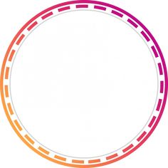 a circular frame with red, orange and yellow lines on it's sides in the center