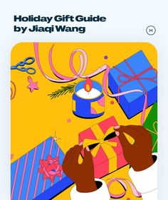 the holiday gift guide by jadi wang is available for pre - order only