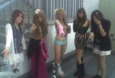 Manba Gyaru Outfits, Manba Gyaru, Makeup Outfit, Style Me, Hair Makeup, Prom Dresses, Prom