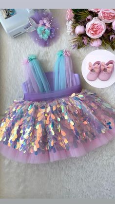 Along with the dress, a mermaid themed hair clip is sent as a gift. 🎁Handmade dresses for your baby. Made with tulle. It is prepared with a soft cotton lining. It has a zipper on the back, very easy and comfortable to wear.  👉🏻buy dress and shoes option for shoes 👉🏻 you can leave a message for more questions  👉🏻 it is a handmade dress that you can prepare for the person. Very dense tulle layers are used, very fluffy, personalized color options are available, you can customize  ✈️Delivery within 1-5 days by express shipping to many countries 💝 Princess Sleeveless Mermaid Dress With Ruffles, Princess Style Sleeveless Mermaid Dress With Ruffles, Purple Mermaid Hem Summer Dress, Purple Mermaid Tutu Dress For Dress-up, Princess Style Mermaid Tutu Dress For Dress-up, Mermaid Tulle Tutu Dress For Party, Mermaid Tutu Dress In Tulle For Party, Purple Ruffle Mermaid Hem Dress, Purple Mermaid Hem Dress With Ruffles