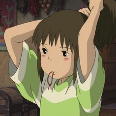 Chihiro Photo To Cartoon, Ghibli Art, Ghibli Movies, Hayao Miyazaki, Cartoon Profile Pics, Cartoon Pics