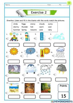 the worksheet for an exercise with pictures and words to help students learn how to read