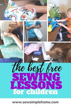 the best free sewing lessons for children