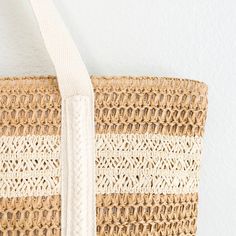 In Stock! Fast Shipping from Los Angeles! Soar to new fashion heights with Elena's Handbags Straw Woven Beach Tote! Large enough to accommodate all your essentials - and some - this bold and beautiful tote is perfect for beach days, poolside lounging, and making a strong style statement. Take a risk and go for the wow! Size: 35cm wide x 30cm tall (14in x 12in) Zipper Closure Designer Style ID: 8360 Large Straw Woven Tote Bag, Summer Bag, Everyday Shoulder Bag, Beach Bag Everyday Shoulder Bag, Tote Bag Summer, Take A Risk, Strong Style, Woven Tote Bag, Bag Summer, Summer Bag, Beach Tote, Designer Style