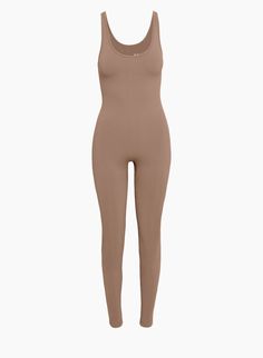 TNALIFE™ SHAKE-IT JUMPSUIT | Aritzia Jumpsuit Fitted, Maternity Jumpsuit, Statement Bag, Mocha Brown, Kick Flares, Everyday Luxuries, Sleeveless Jumpsuits, Body Suit, Body Measurements