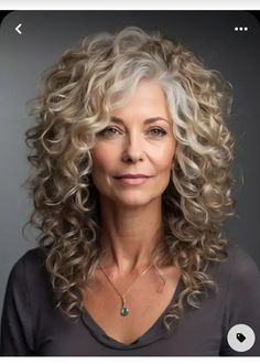 Grey Permed Hairstyles, Mid Length Curly Hair Highlights, Curly Haircuts For Women Over 50, Curly Hair Women Over 50 Mid Length, 2024 Curly Hair Trends For Women, Permed Hairstyles Medium, Curly Shag Haircut Medium, Fine Curly Hair Cuts, Best Curly Hairstyles