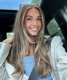 Blonde Dimensional Hair, Hair Pic, Dimensional Hair, Darker Hair, Rambut Brunette, Hair Extensions Before And After, Formal Hair, Cute Hair Colors, Hairstyles For Layered Hair