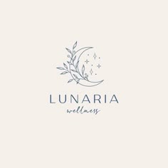 the logo for luna aria's wellnesy