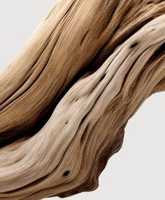 a close up view of the wood grains on a tree trunk that has been split in half