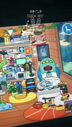 an image of a cartoon kitchen scene on the nintendo wii