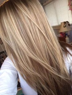 Balayage Straight Hair, Straight Layered Hair, Blonde Hair Shades, Blonde Hair Looks, Hair Color For Women, Brown Blonde Hair, Ombre Hair Color, Long Straight Hair, Hair Color Balayage