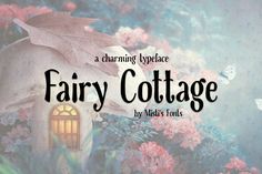 Fairy Cottage is a charming display font. Whether you use it for cartoon related designs, children games or just any creation that requires a lovely touch, this font will be an amazing choice. Street Letters, Artistic Typography, Children Games, Cottage Designs, Decorative Fonts, Poster Fonts, Event Signage