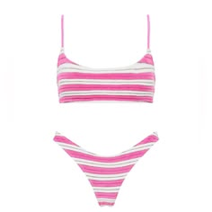 Great Condition, Never Worn; Women’s Triangl Swimwear Mica-Orch Size L Top And Bottom. Runs Small Triangl Bikinis, Checkered Swimsuit, Preppy Swimsuit, Swimsuit Inspo, Strappy Crop Top, Triangle Swimsuit, Beach Fits, Triangl Swimwear, Bag Model