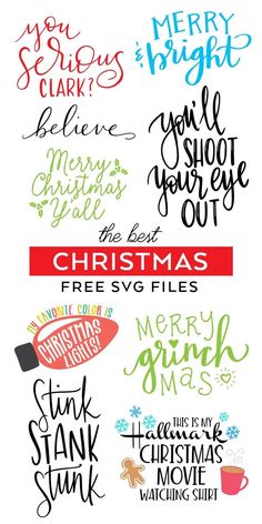 christmas lettering styles for the holiday season