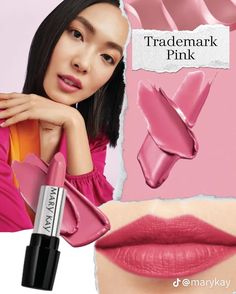 💗 Trademark Pink: Elevate your look with this vibrant and iconic pink shade. Perfect for any occasion, this lipstick is your new go-to for adding a pop of color and confidence. 🍑Sunset Peach: Embrace the warmth and elegance of a perfect sunset on your lips. 🔥 Red Smolder: Make a bold statement with this fiery red that exudes confidence. 🌆 Downtown Brown: Capture the essence of city chic with this sophisticated brown shade. 🍇 Raspberry Ice: Add a touch of sweetness with this playful and fresh ... Makeup Layout, Pink Shade, Brown Shades, Fiery Red, Makeup Goals