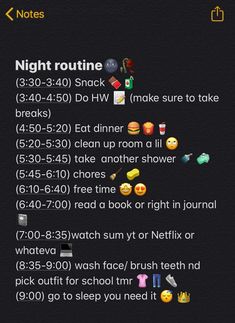 Healty Challenges, After School Night Routine, Before School Routine, Morning Routines List, Night Before School, Routine Schedule