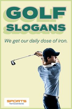 Awesome Golf Slogans, Sayings, Captions, and Mottos for Golf Teams Funny Golf Sayings, Golf Sayings, Sayings And Phrases, Golf Quotes, Funny Golf, Golf Humor