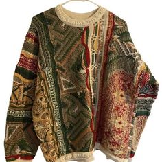 Fashion Collection Inspiration, Coogi Sweater, Woolen Sweaters, Biggie Smalls, Wearing Clothes, Aesthetic Fashion, Keep Warm, Aesthetic Clothes