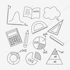 Math Design Drawing, Design For Maths Project, Easy Doodles Drawings Simple, Math Drawing Ideas, Math Embroidery, Math Presentation, Math Designs, Math Tattoo, Math Vector