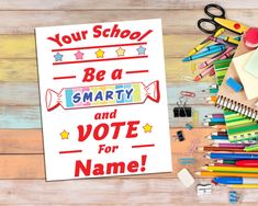 Ideas For Campaigning Student Council, Student Consil Posters, Elementary Student Council Posters, Student Council Posters Ideas Creative, Campaign Posters Design, Poster Ideas For School, Treasure Poster