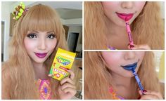 How to make Crayon Lipstick !!! @Princess Domina Horse Makeup, Living Colors, Vanellope Von Schweetz