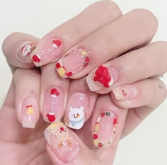 Nail Christmas, Holiday Nail Art, Nail Idea, Aesthetic Outfit Ideas, Design Nails, Christmas Nail Art, Christmas Is Coming