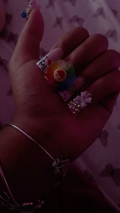 #nails #murakami #junknails Kaws Flower Nails, Nails Murakami, Takashi Murakami Flower Nails, Murakami Flower Tattoo, Takashi Murakami Nails, Murakami Nails, Murakami Wallpaper, Kaws Nails, Takashi Murakami Flower