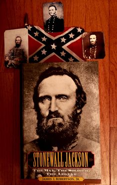 an image of a man with a flag on top of him and some other pictures