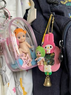 Angel Bag, Decorated Bags, Inside My Bag, Baby Pink Aesthetic, Pop Collection, Sylvanian Families