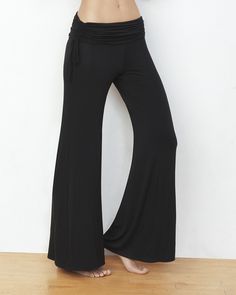 The Side Ruched Palazzo Pant ...  I want these!!                     by IntiMint.com, $59.97 Black Palazzo Pants, Palazzo Pant, Red Violet, Violet Color, Mob Dresses, In God We Trust, Birthday Month, Palazzo Pants, Comfy Outfits