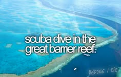 On my bucket list Life Checklist, Lifetime Bucket List, Bucket List Ideas, Scuba Dive, List Ideas