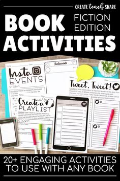 social media activities for kids to use with any book