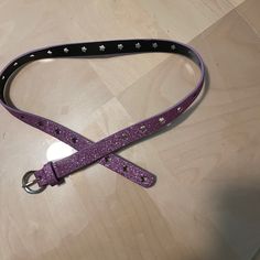 No Stains Or Tears. Smoke & Pet Free Home Glitter Belt, Kids Studs, Hair Rhinestone, Nocona Belt, Rainbow Belts, Purple Belt, Girls Belts, D Ring Belt, Kids Belt