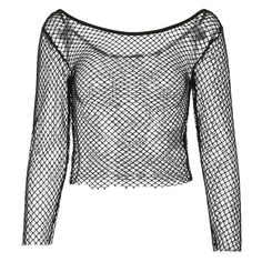 Rags n Rituals 'Night Owl' Fishnet Crop Top at $17.99 USD Basic Crop Tops, Trendy Summer Fits, Korean Tops, Fishnet Top, Mesh Tops, Blue Black Color, Goth Women, Style Rock, Mesh T Shirt