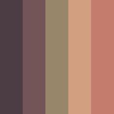 the color palette is brown and pink