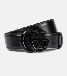 GG Marmont leather belt in black - Gucci | Mytheresa Bold Gold Jewelry, Spring Sunglasses, Bridal Bag, Wide Leather Belt, Gucci Gg Marmont, Classic Bags, Gg Marmont, Chain Belt, Gucci Accessories