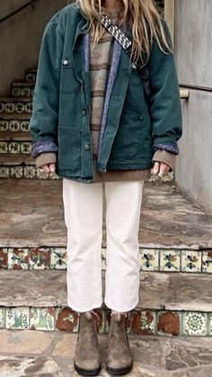 Teva Slippers Outfit, Granola Academia Aesthetic, Jaci Marie Smith Profile, Winter Outfits Blundstone, Grabola Girl Fits, Ll Bean Jacket Outfits, Hannah Lee Duggan Outfits, Coastal Grandmother Aesthetic Fall, Folk Outfit Indie