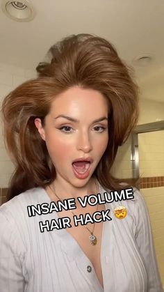 How To Add Volume To Hair, Volumized Hair, Wow Hair, Wow Hair Products, Hair Hack, Lifeless Hair, Flat Hair, Voluminous Hair, Hair Inspo Color