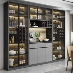 CX342JH Liquor Home Wine Cabinets Display Living Room Modern Storage Wine Cabinets Simplicity Glass Crockery Cabinet Design, Display Living Room, Crockery Cabinet, Crockery Unit Design, Home Bar Cabinet, Modern Home Bar, Bar Unit, Dining Room Cabinet, Dining Room Design Modern